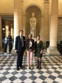 E. de FERRIERES, M. MICHEL, V. LASSERRE E. de FERRIERES, M. MICHEL, V. LASSERRE