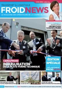 FROID NEWS, nouveau magazine des opérateurs de la chaîne du froid FROID NEWS, nouveau magazine des opérateurs de la chaîne du froid