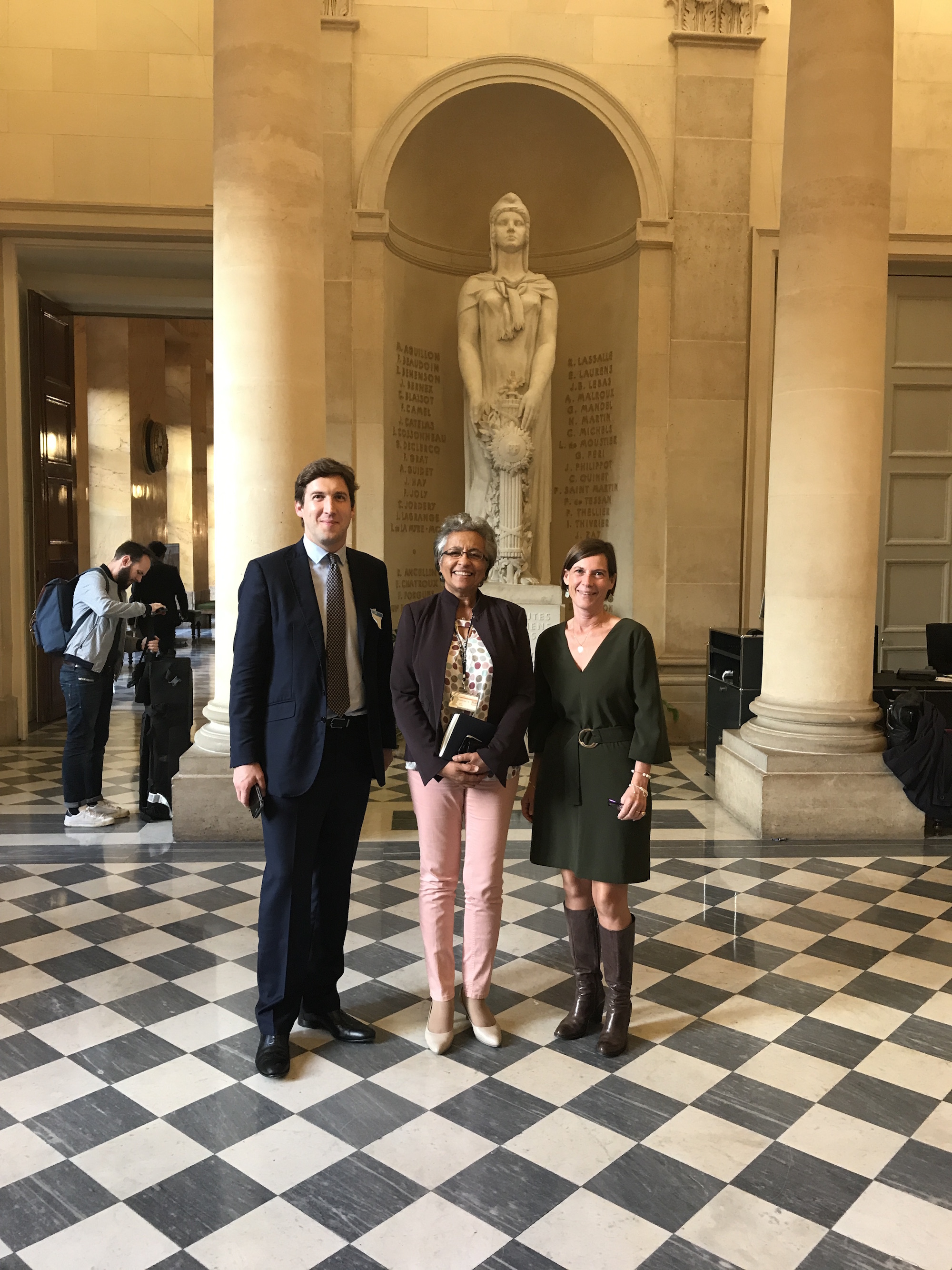 E. de FERRIERES, M. MICHEL, V. LASSERRE