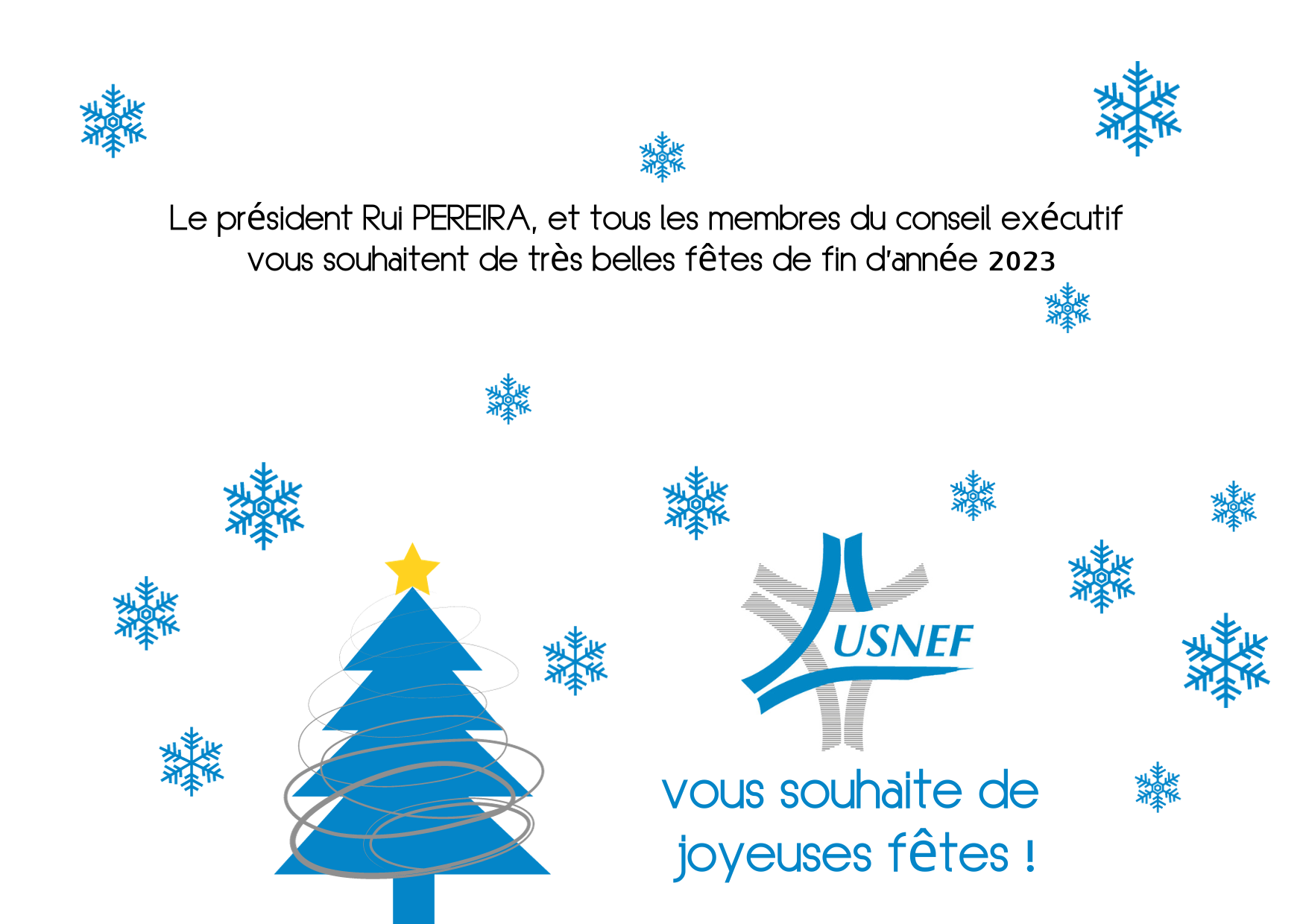 Bonnes fêtes de fin d'année 2023