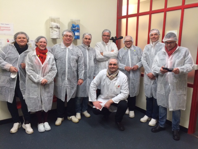 Véronique DESGARDINS (A21), Valérie LASSERRE (USNEF), Franck FORGET (SOFRILOG MARNE), Oner YASAR (SOFRILOG VITRY), Thierry MAINSART (A16), François MONTACQ (SOFRILOG NORD), Antoine LE GARREC (NORFRIGO), Philippe MIRLAND (STEF VITRY) et Charles VANAPPELGHEM (FINDUS).