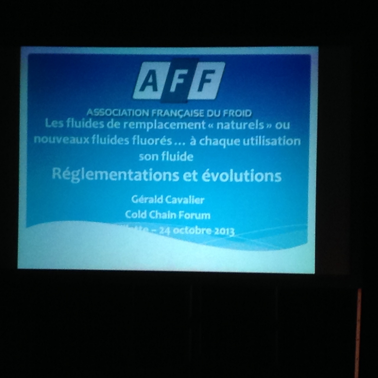 présentation AFF fluides de remplacement CCF oct  2013